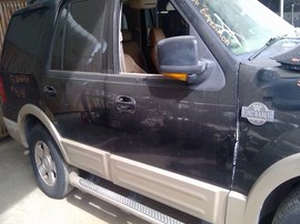 2006 FORD EXPEDITION, BLACK, KING RANCH MODEL, 5.4L, AT, 4WD.  F26469